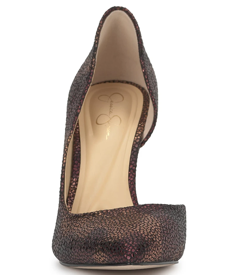 Jessica Simpson Prizma Embossed Ombre d'Orsay Pumps
