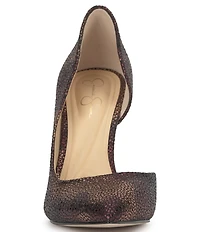 Jessica Simpson Prizma Embossed Ombre d'Orsay Pumps