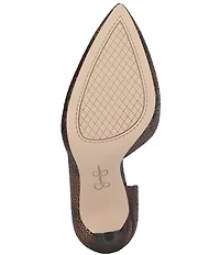 Jessica Simpson Prizma Embossed Ombre d'Orsay Pumps
