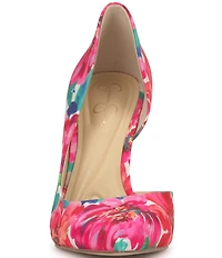 Jessica Simpson Prizma Floral d'Orsay Pumps