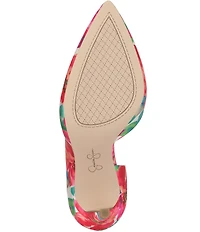 Jessica Simpson Prizma Floral d'Orsay Pumps