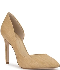 Jessica Simpson Prizma Raffia d'Orsay Pumps