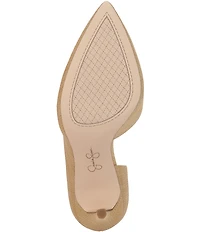 Jessica Simpson Prizma Raffia d'Orsay Pumps
