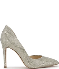 Jessica Simpson Prizma Wavy Metallic d'Orsay Pumps
