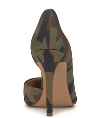 Jessica Simpson Prizma Camo Print d'Orsay Pumps