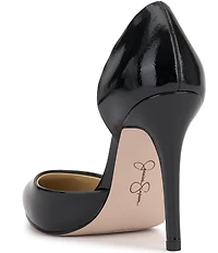 Jessica Simpson Prizma Crinkle Patent d'Orsay Pumps