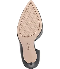 Jessica Simpson Prizma Crinkle Patent d'Orsay Pumps