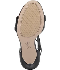 Jessica Simpson Rayli Metallic Fabric Ankle Wrap Stiletto Dress Sandals
