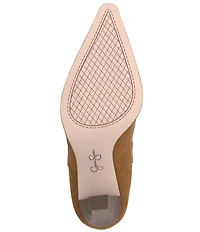 Jessica Simpson Rosera Studded Fringe Western Boots