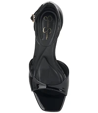 Jessica Simpson Rovena Patent Ankle Strap Dress Sandals