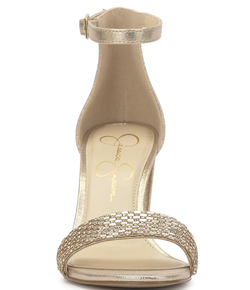 Jessica Simpson Sahino Rhinestone Dress Sandals