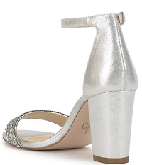 Jessica Simpson Sahino Rhinestone Dress Sandals