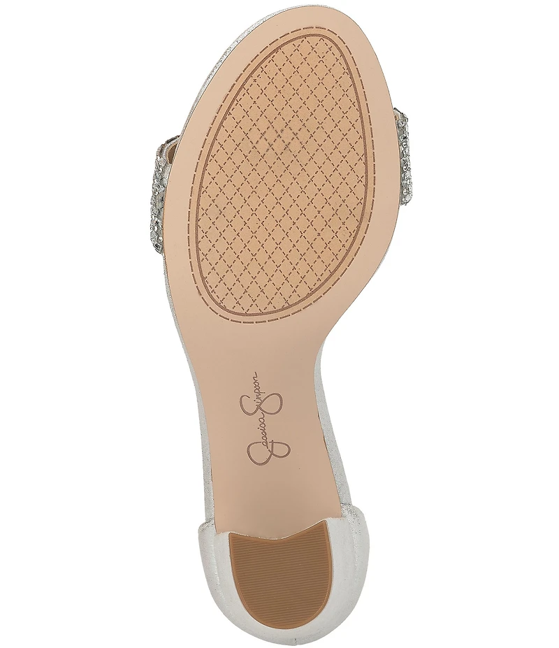 Jessica Simpson Sahino Rhinestone Dress Sandals