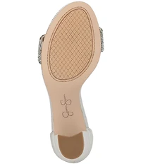 Jessica Simpson Sahino Rhinestone Dress Sandals