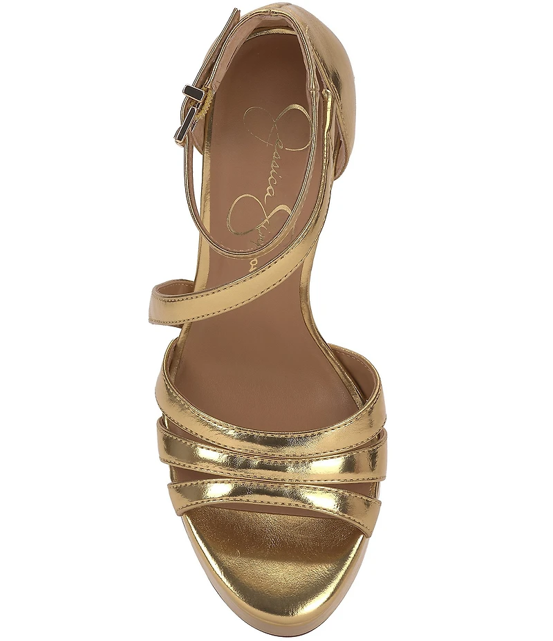Jessica Simpson Shyremin Ankle Strap Platform Sandals