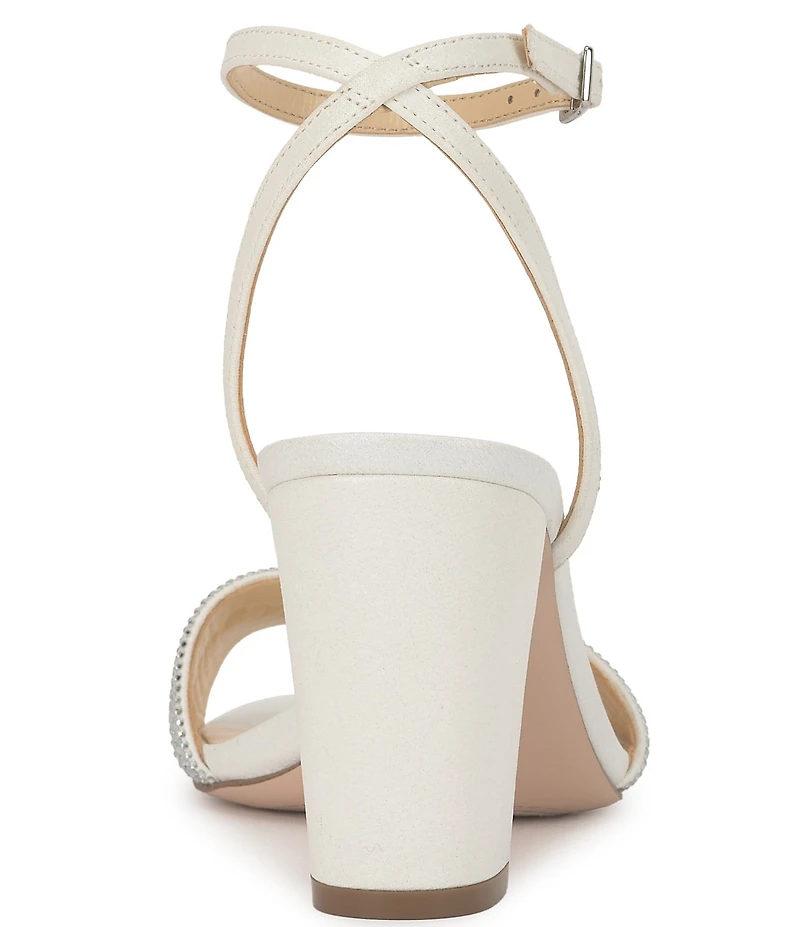 Jessica Simpson Sienea Rhinestone Braided Strap Dress Sandals