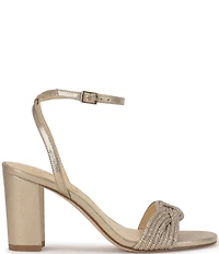 Jessica Simpson Sienea Rhinestone Braided Strap Dress Sandals