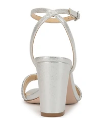 Jessica Simpson Sienea Rhinestone Braided Strap Dress Sandals