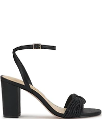 Jessica Simpson Sienea Rhinestone Braided Strap Dress Sandals