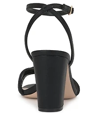 Jessica Simpson Sienea Rhinestone Braided Strap Dress Sandals