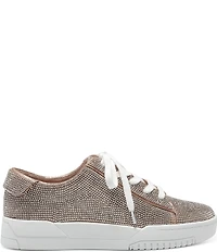 Jessica Simpson Silesta Rhinestone Embellished Lace Up Platform Sneakers