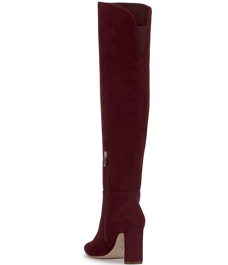 Jessica Simpson Simmona Faux Suede Over the Knee Boots