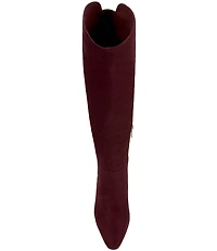 Jessica Simpson Simmona Faux Suede Over the Knee Boots
