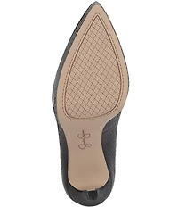 Jessica Simpson Sinelia Snake Embossed Platform Pumps