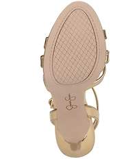 Jessica Simpson Sippete Patent T-Strap Platform Dress Sandals