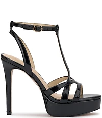 Jessica Simpson Sippete Patent T-Strap Platform Dress Sandals