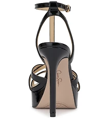 Jessica Simpson Sippete Patent T-Strap Platform Dress Sandals
