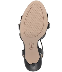 Jessica Simpson Sippete Patent T-Strap Platform Dress Sandals