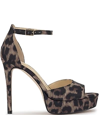 Jessica Simpson Sohilea Leopard Platform Dress Sandals