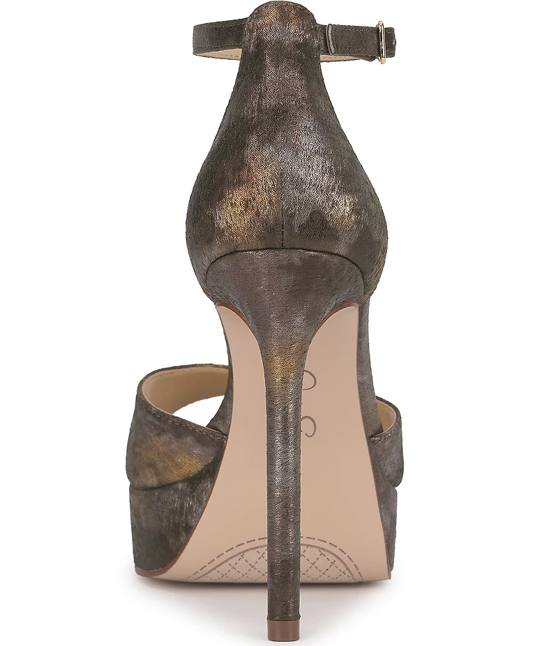 Jessica Simpson Sohilea Metallic Platform Dress Sandals