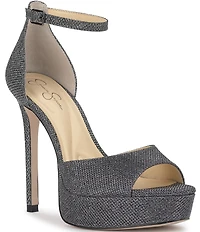 Jessica Simpson Sohilea Metallic Platform Dress Sandals