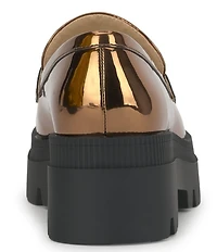 Jessica Simpson Ullinia Metallic Platform Loafers