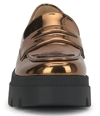 Jessica Simpson Ullinia Metallic Platform Loafers