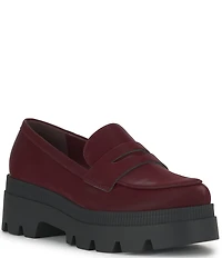 Jessica Simpson Ullinia Sateen Platform Loafers