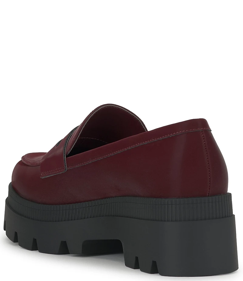Jessica Simpson Ullinia Sateen Platform Loafers
