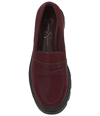 Jessica Simpson Ullinia Sateen Platform Loafers