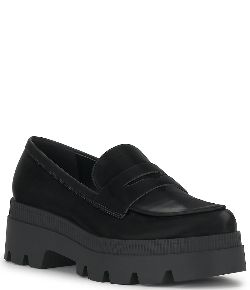 Jessica Simpson Ullinia Sateen Platform Loafers