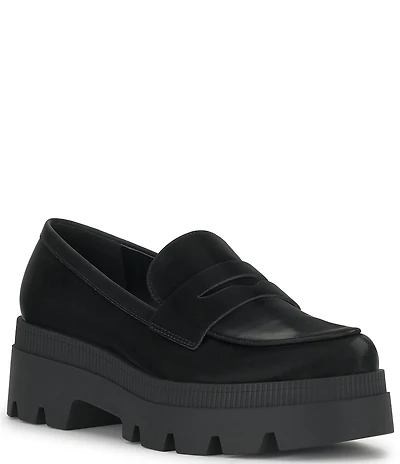 Jessica Simpson Ullinia Sateen Platform Loafers