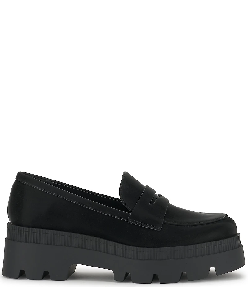 Jessica Simpson Ullinia Sateen Platform Loafers