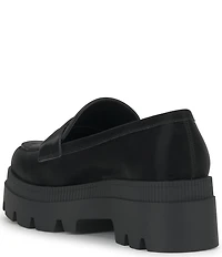 Jessica Simpson Ullinia Sateen Platform Loafers