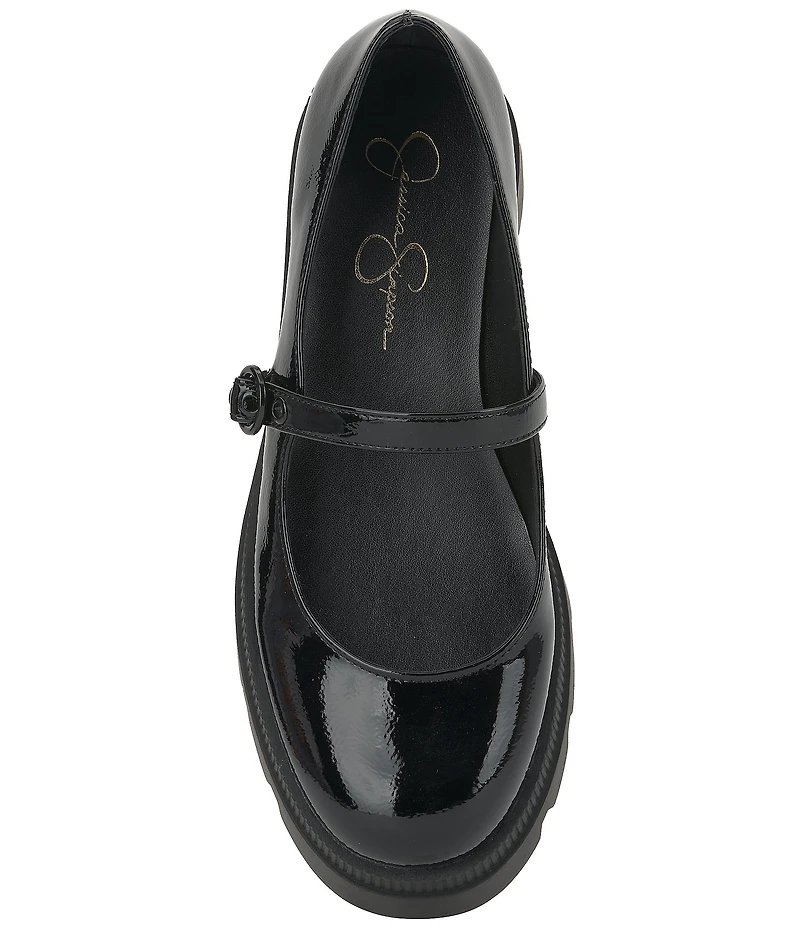 Jessica Simpson Uvelia Patent Platform Mary Janes
