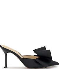 Jessica Simpson Valrin Satin Bow Dress Mules