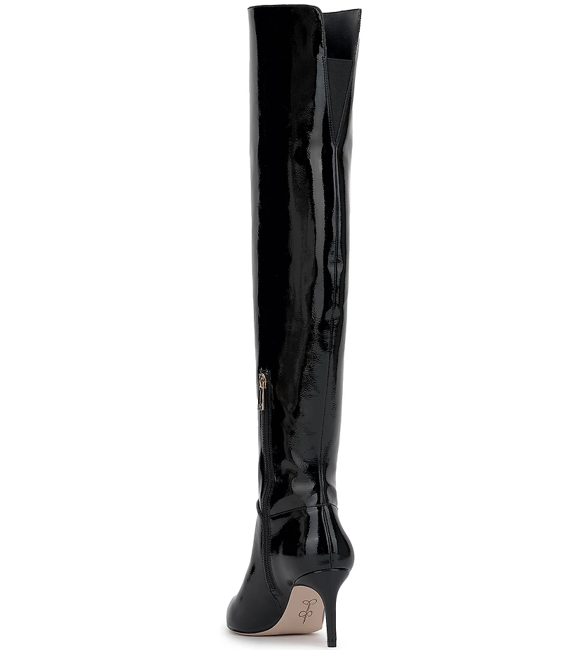 Jessica Simpson Verity Patent Over The Knee High Boots