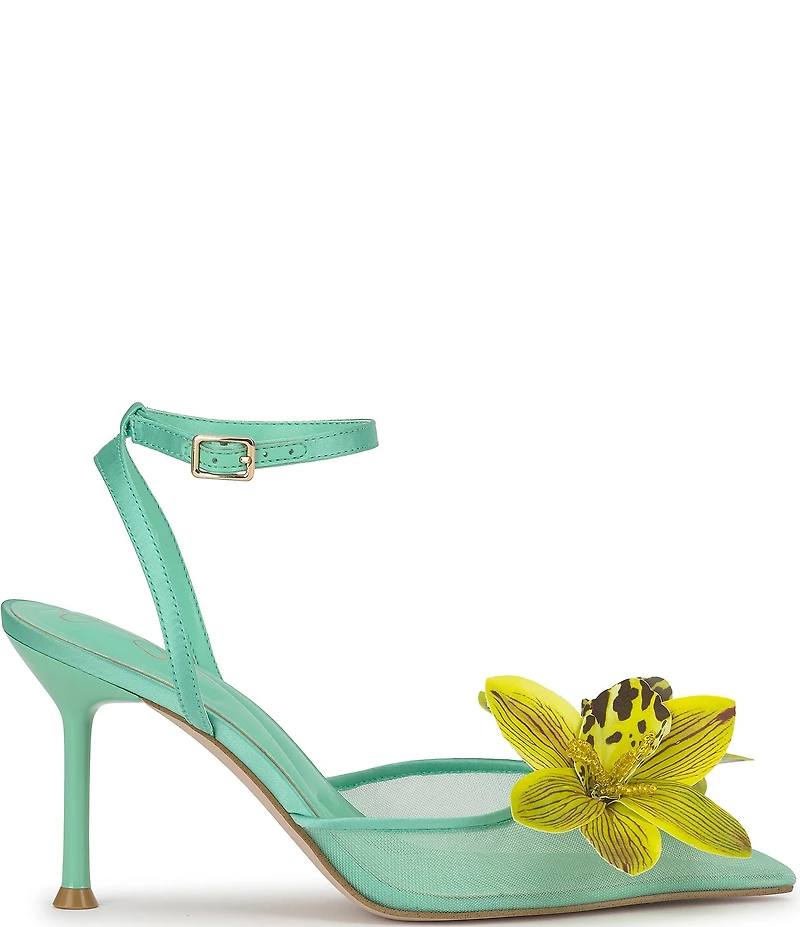 Jessica Simpson Vilyria 3D Floral Embellished Pumps
