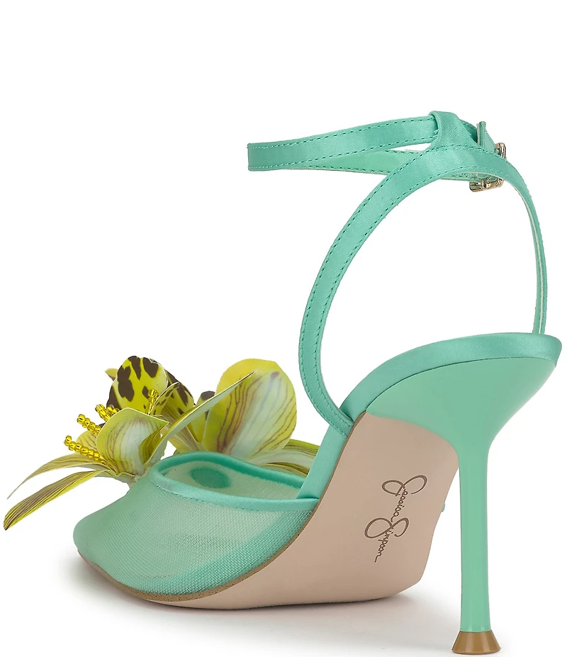 Jessica Simpson Vilyria 3D Floral Embellished Pumps