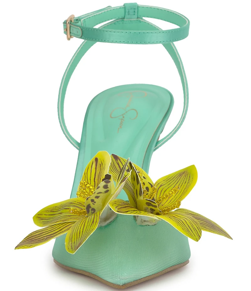 Jessica Simpson Vilyria 3D Floral Embellished Pumps